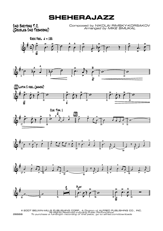 Sheherajazz - Baritone 2 TC