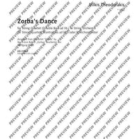 Zorba's Dance - Score and Parts