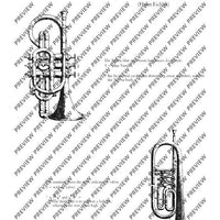 Fingering Table for Trumpet in B, C