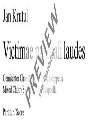 Victimae paschali laudes - Choral Score