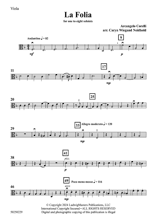 La Folia - Viola