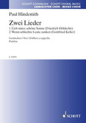 Zwei Lieder - Choral Score