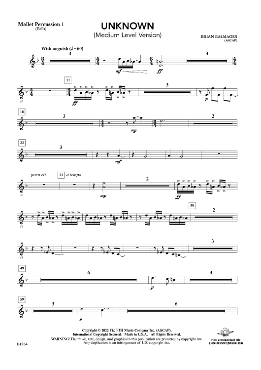 Unknown (Medium Level Version) - Mallet Percussion 1