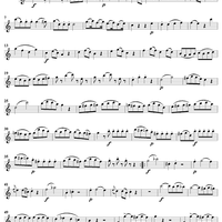 Serenade No. 3 in C Major from "Five Viennese Serenades" - Violin 1