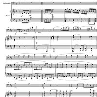 Sonata No. 5 D Major Op.102 No. 2 - Score