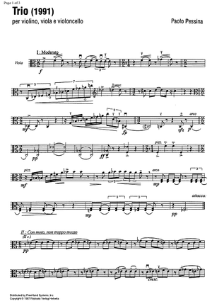 String Trio - Viola