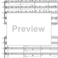 String Quintet C Major Op.29 - Score