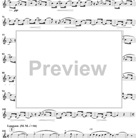 Arabeske in C major, Op. 18, - Violin