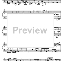 Sonata d minor BWV 964 arr. of violinsonata BWV 1003