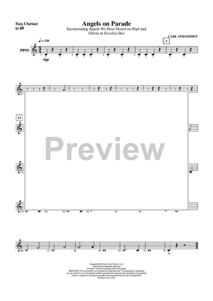 Angels on Parade - Bass Clarinet/Euphonium TC