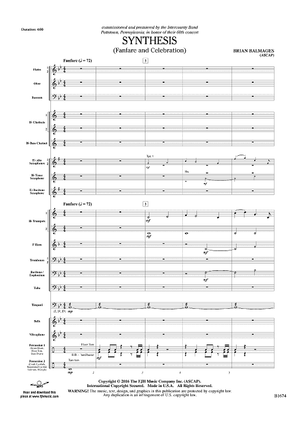 Synthesis (Fanfare and Celebration) - Score