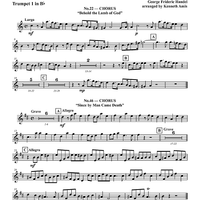 An Easter Collection from Messiah - Trumpet 1 in B-flat, C and D