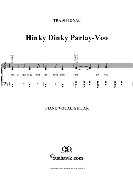 Hinky Dinky Parlay-Voo