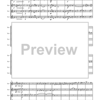 Salutation For Four Trumpets - Score