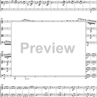 Op. 18, No. 4, Movement 2 - Scherzo - Score