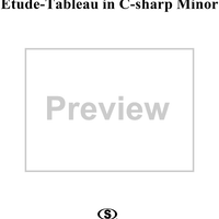 Etude-Tableau No. 9 in C-sharp Minor,  Op. 33