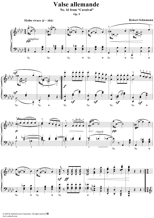 Nos. 16 & 17: Valse allemande /Paganini