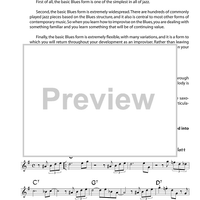 The Blues Scales - Eb Instruments