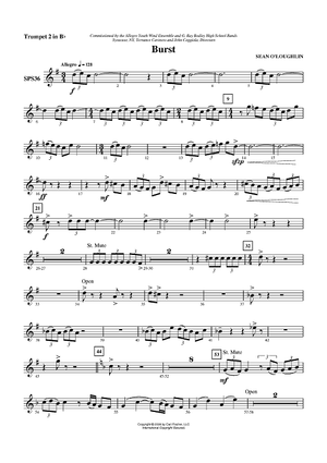 Burst - Trumpet 2 in B-flat