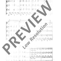 Wind Quintet - Score and Parts