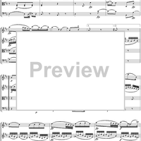 String Quartet No. 18, Movement 3 - Score