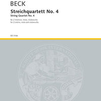 String quartet no. 4 - Set of Parts