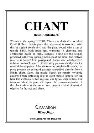 Chant - Tuba