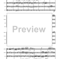 Allegro from "String Quartet 17" - Score