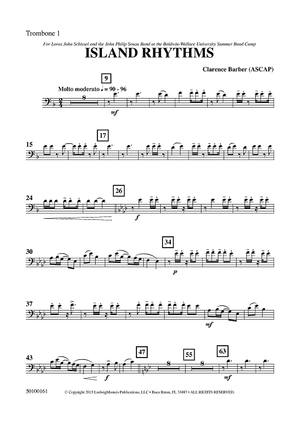 Island Rhythms - Trombone 1