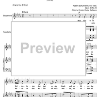 Hochländers Abschied Op.25 No.13