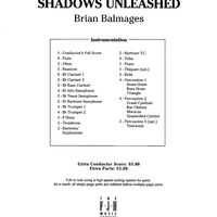 Shadows Unleashed - Score Cover