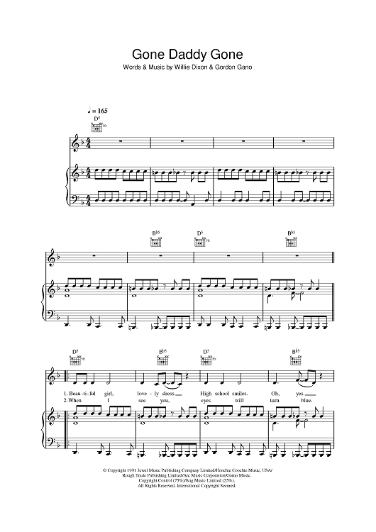 Go-Go Gadget Gospel" Sheet Music by Gnarls Barkley for  Piano/Vocal/Chords - Sheet Music Now