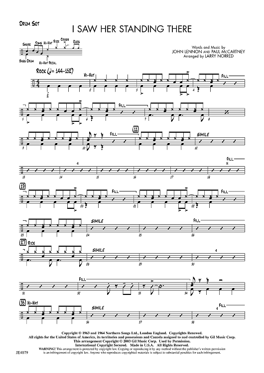 Free Drum Sheet Music – DrumSetSheetMusic