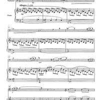 Sonata en la major (Sonata in A major) - Score