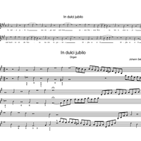 In dulci jubilo BWV 729a