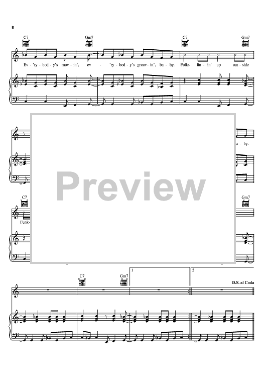 Love Shack" Sheet Music By The B-52's For Piano/Vocal/Chords - Sheet ...