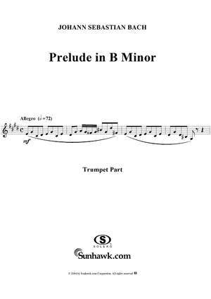 Prelude in B Minor - Trumpet