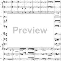 Clavier Concerto No. 6 in F Major, Movement 1 (BWV 1057) - Score