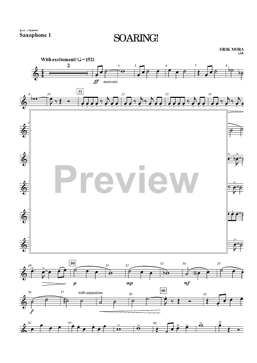 Soaring! - Eb Alto Sax 1