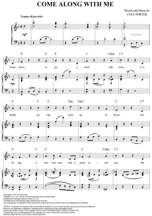 Oh, Playmate, Come Out and Play With Me - Piano, Vocal, Guitar - Digital  Sheet Music