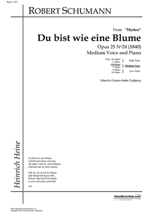 Zum Schluss Op.25 No.26