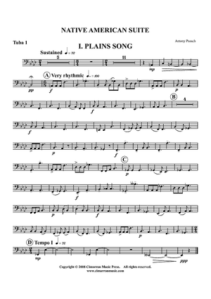 Native American Suite - Tuba 1