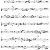 Duet No. 4, from "12 Instructive Duets" - Violin 1