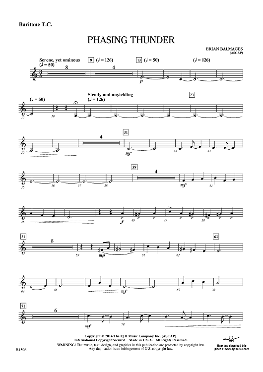 Phasing Thunder - Baritone TC