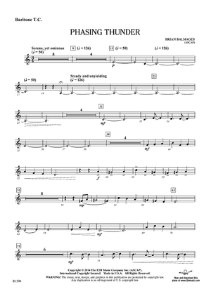 Phasing Thunder - Baritone TC