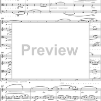 String Quartet in D Minor, Movement 2 - Full Score