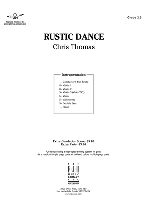 Rustic Dance - Score