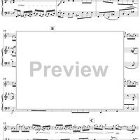 Flute Sonata No. 5 - Piano Score