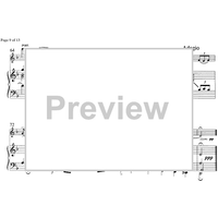 Tre momenti musicali - Score