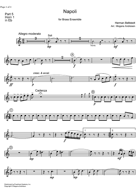 Napoli - Horn in B-flat